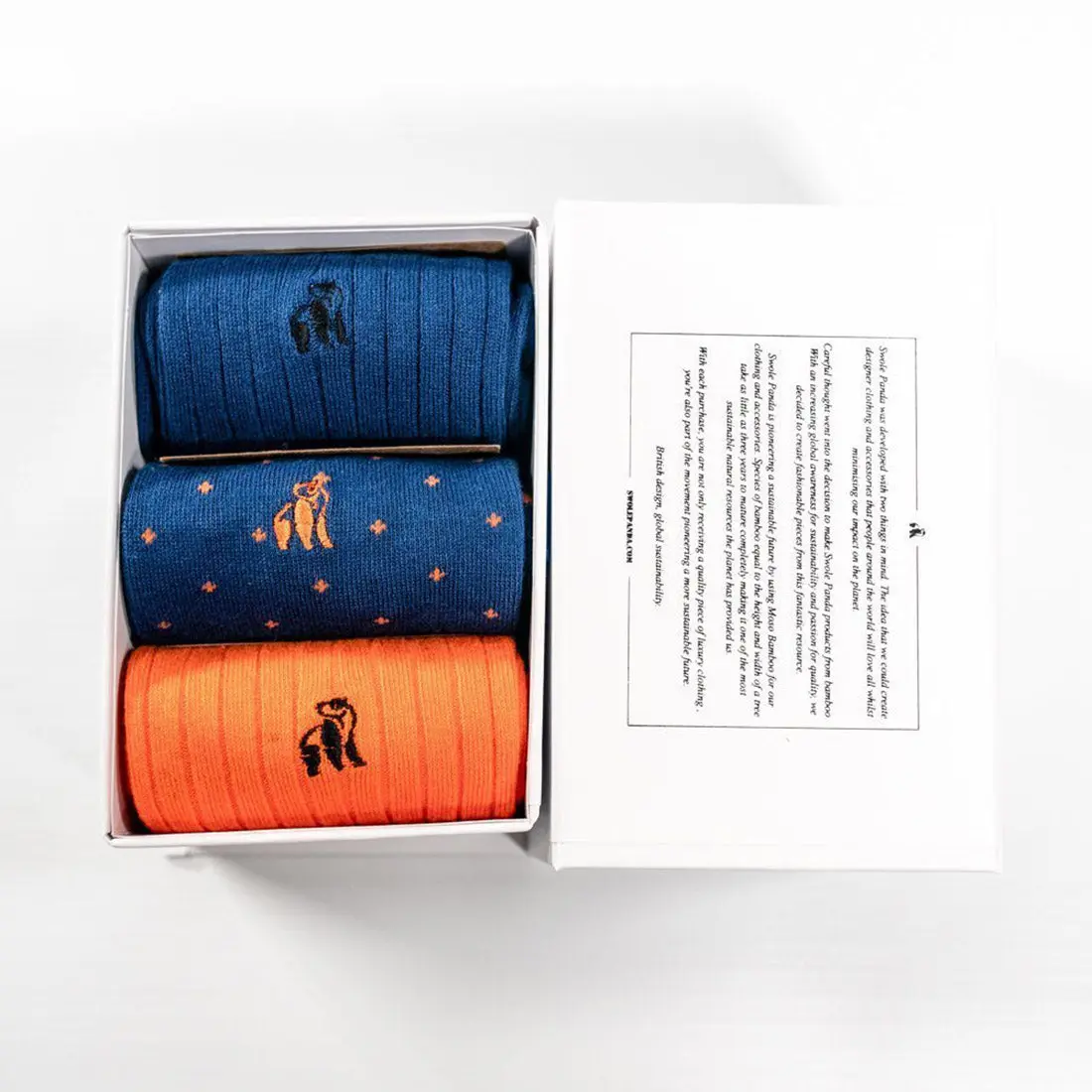 Simply Style Sock Box - 3 Pairs of Bamboo Socks (His) - Image 5