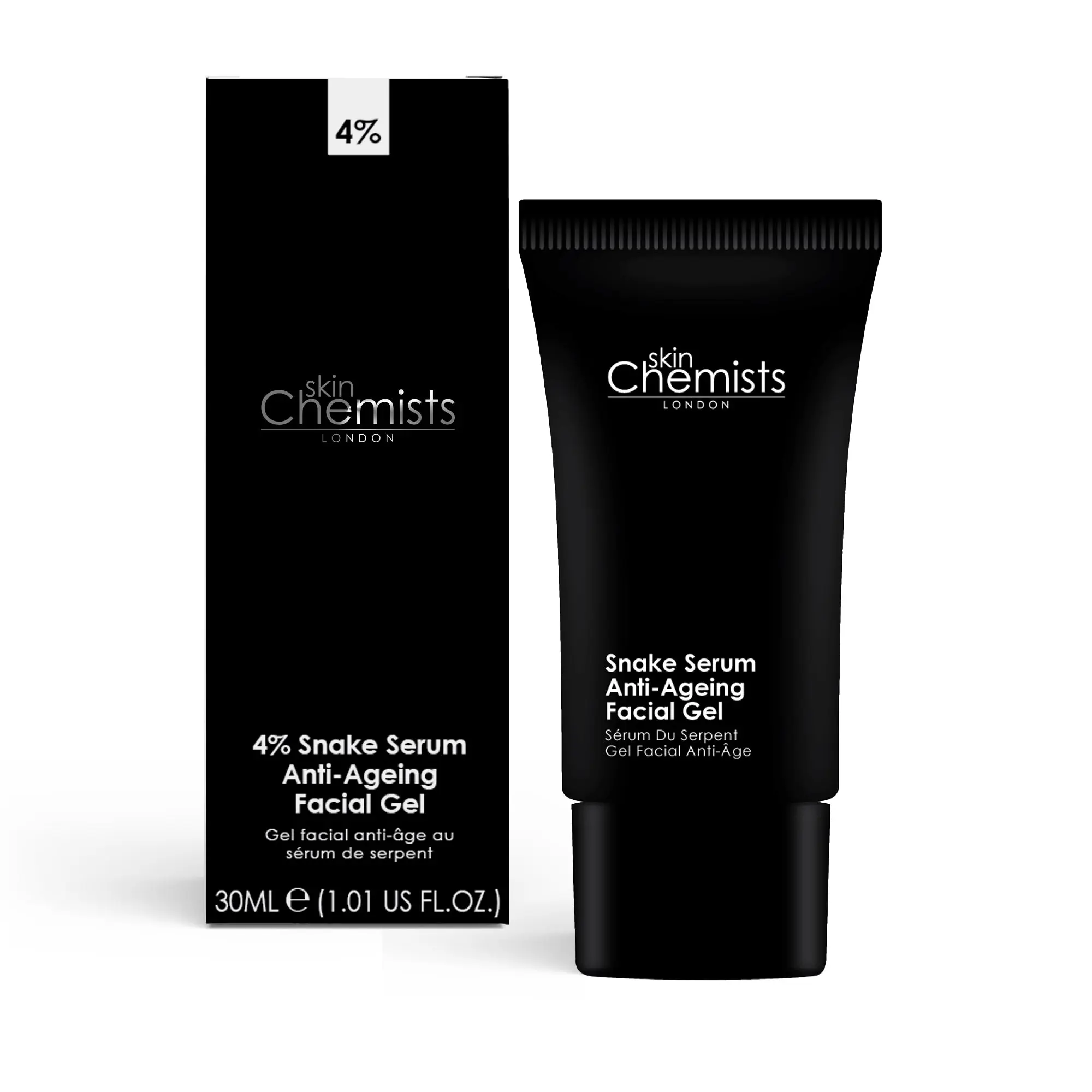 skinChemists Snake Serum Anti-Ageing Facial Gel 30ml - Image 2