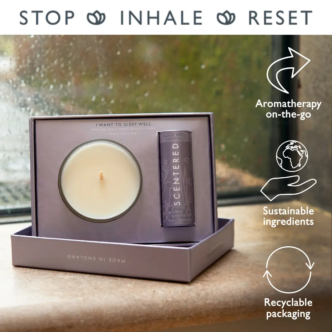 Sleep Well Balm And Candle Set - Image 5