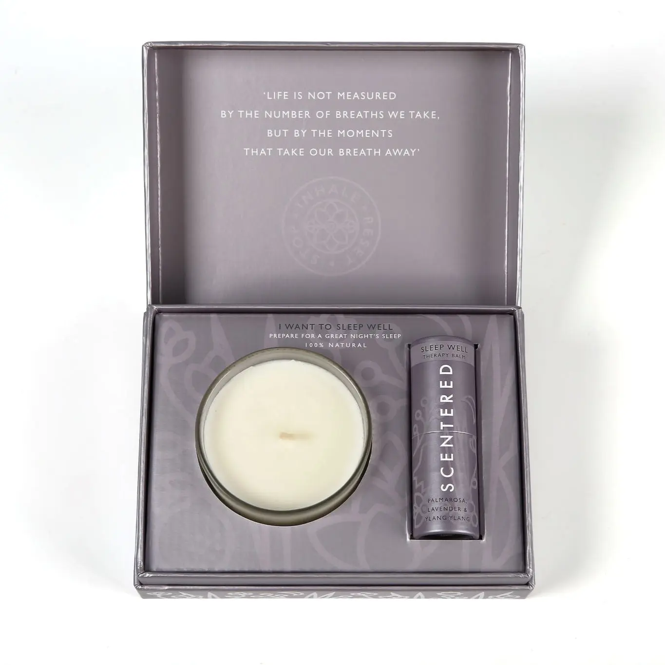 Sleep Well Balm And Candle Set - Image 6