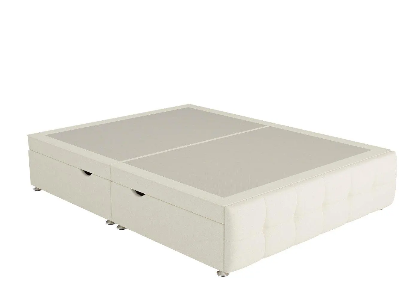 Sleepeezee Pompeii Ottoman Divan Bed Base - Cream