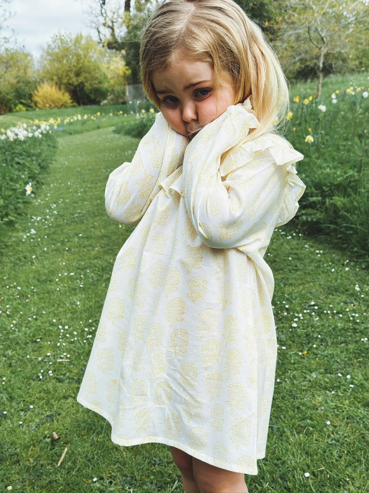 Smocked Sahana Girls Nightie - Image 2