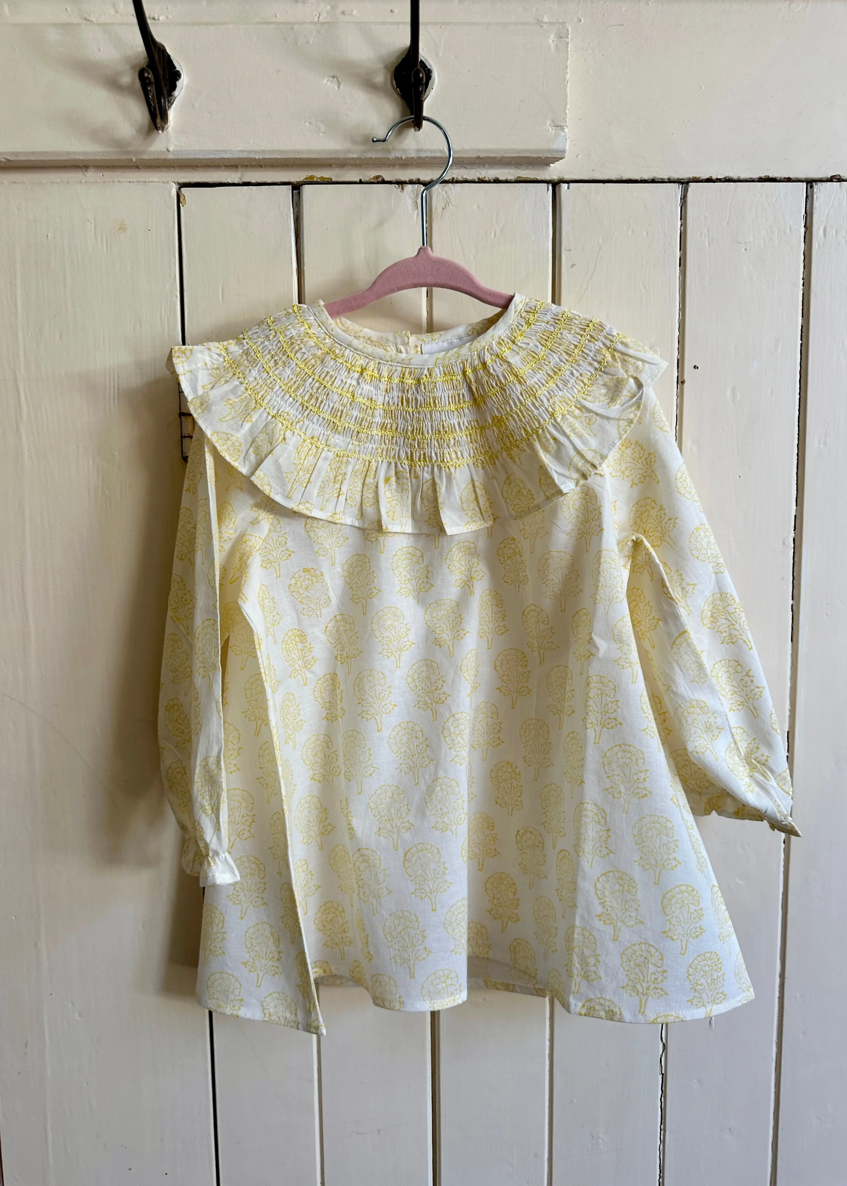 Smocked Sahana Girls Nightie - Image 4