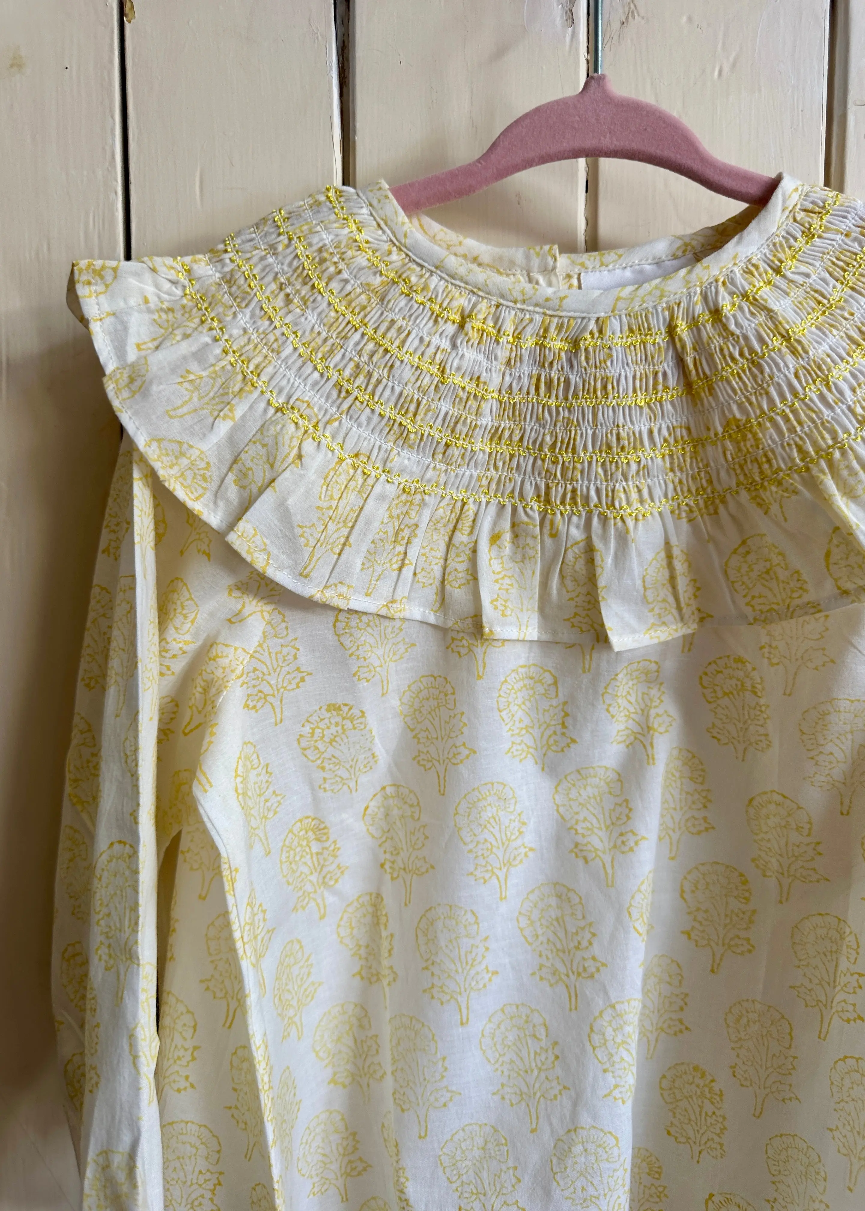 Smocked Sahana Girls Nightie - Image 5