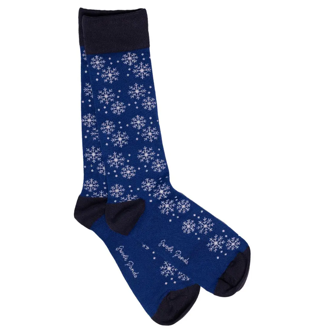 Snowflake Sock Box - 1 Pair of Bamboo Socks (His) - Image 6