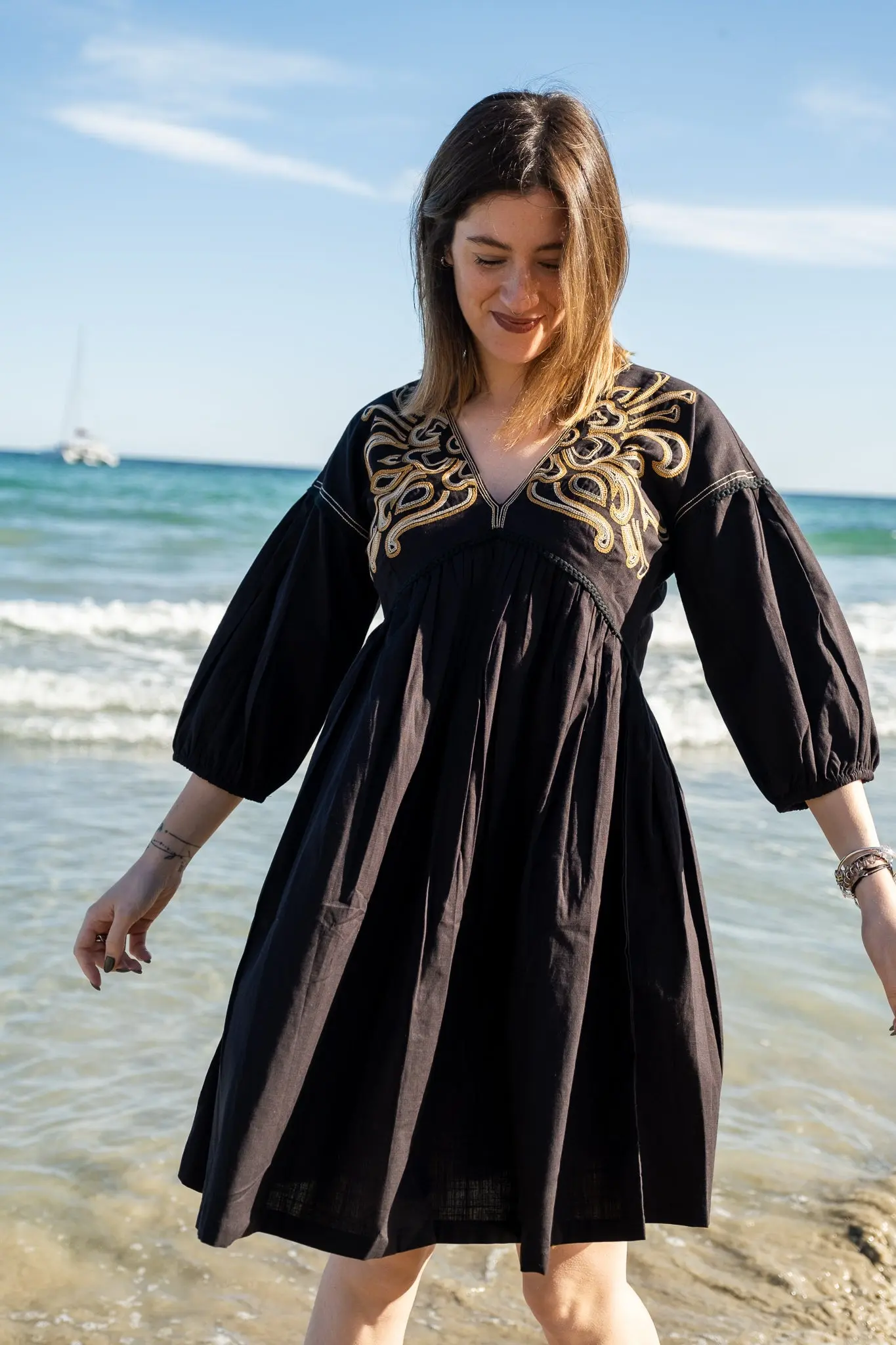 Sofie Dress Embroidred - Image 8