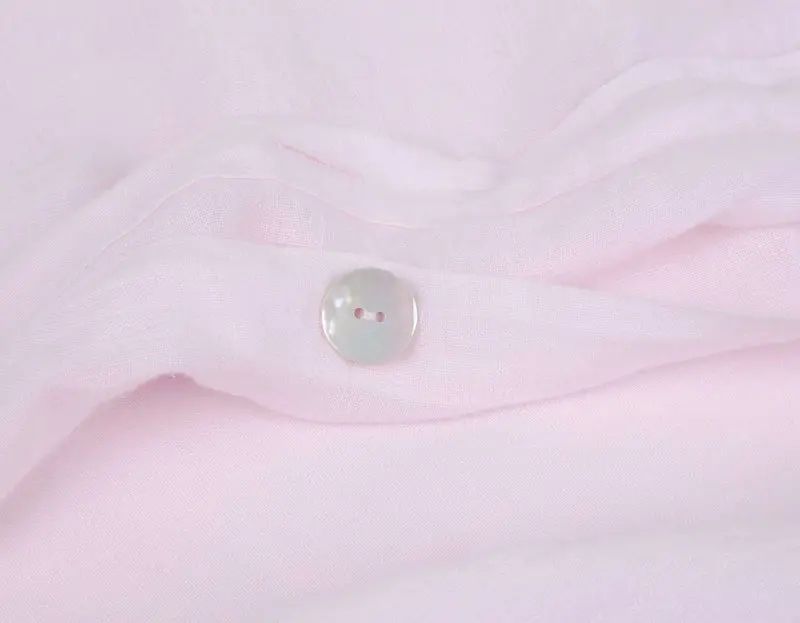 Soft Pink Linen Bedding - Image 3