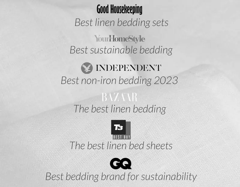 Soft Pink Linen Bedding - Image 5