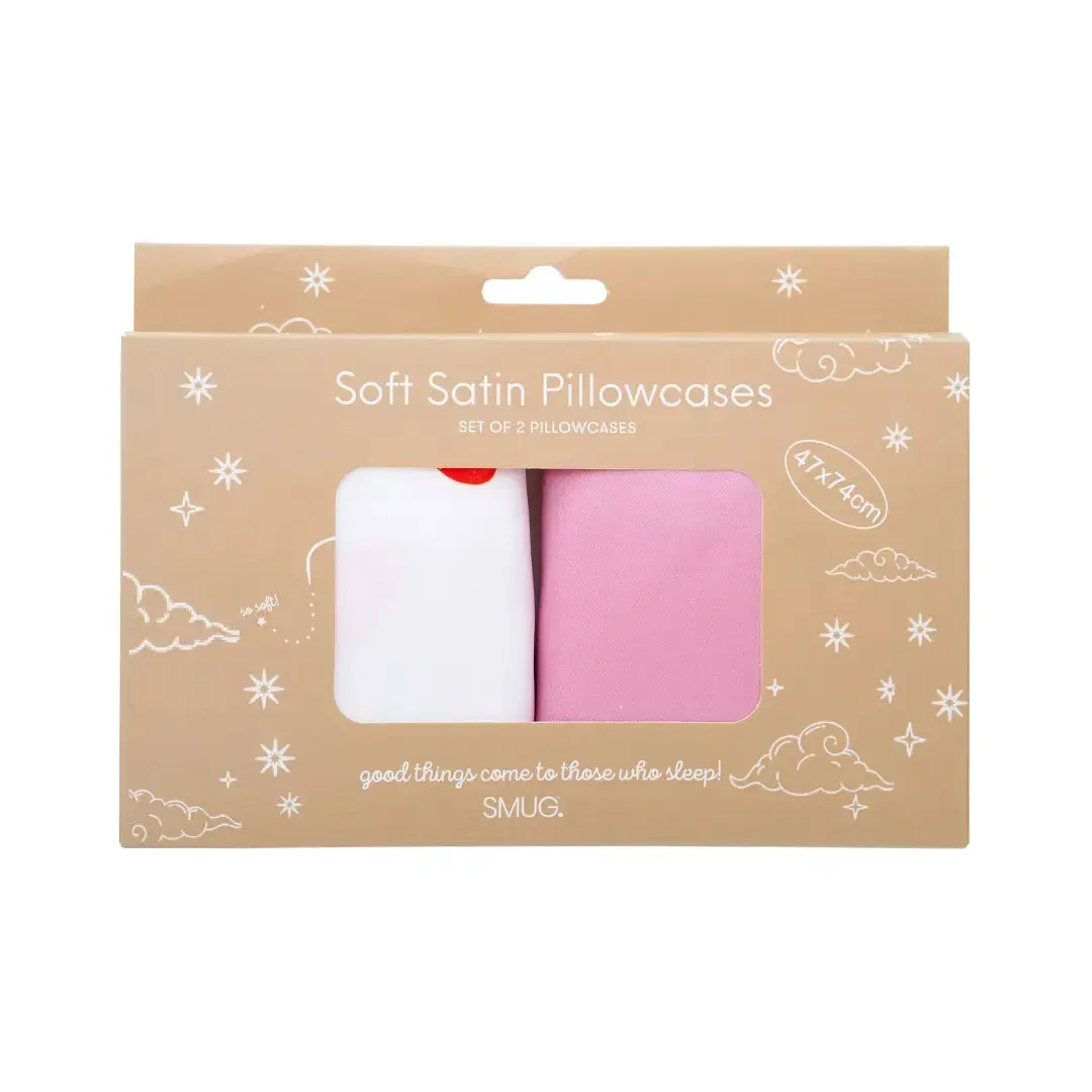 Loveheart Soft Satin Pillowcase Set - Image 2