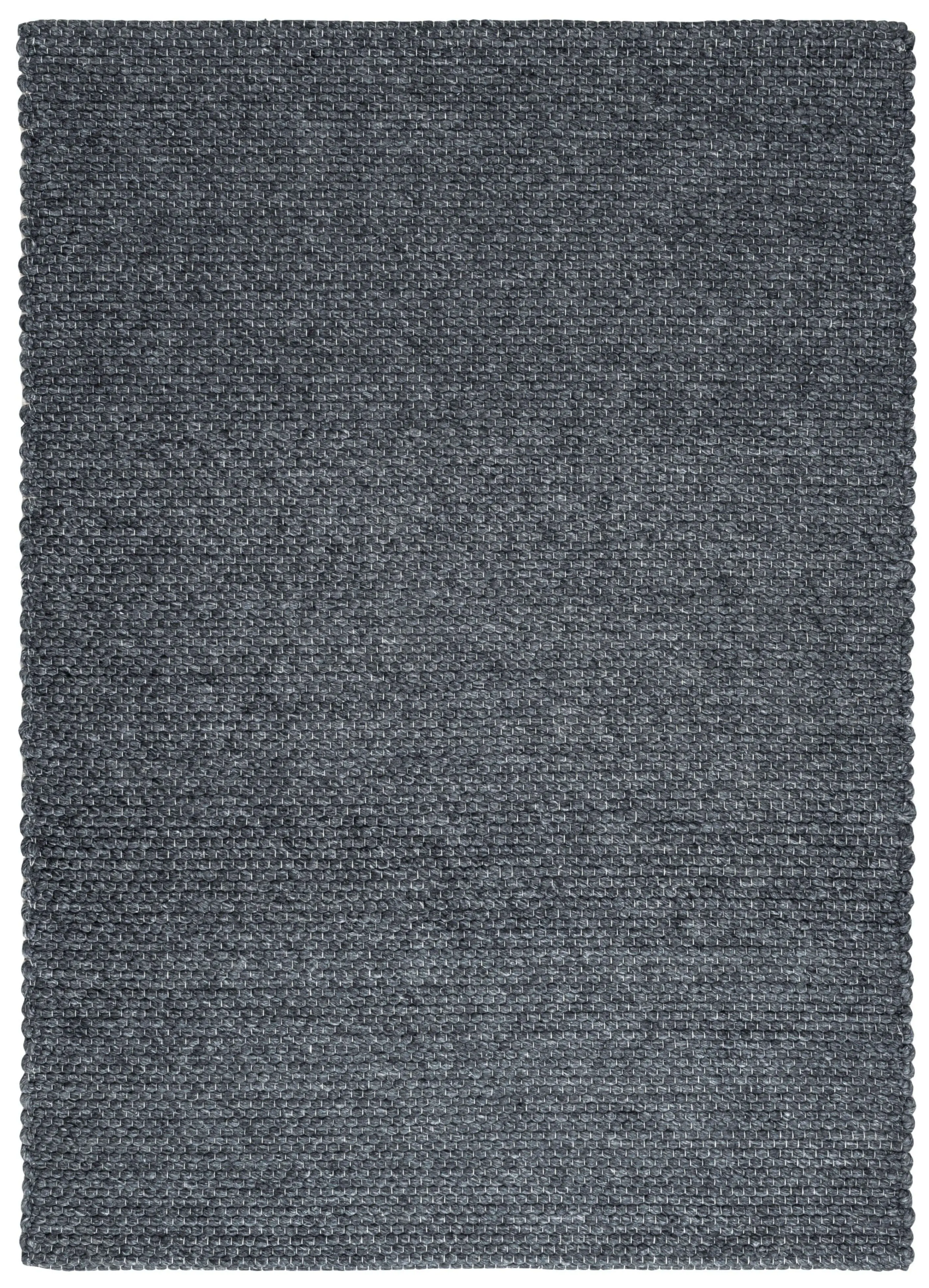 Solid Design Recycled Low Pile Eco Rug | Jaya - Image 3