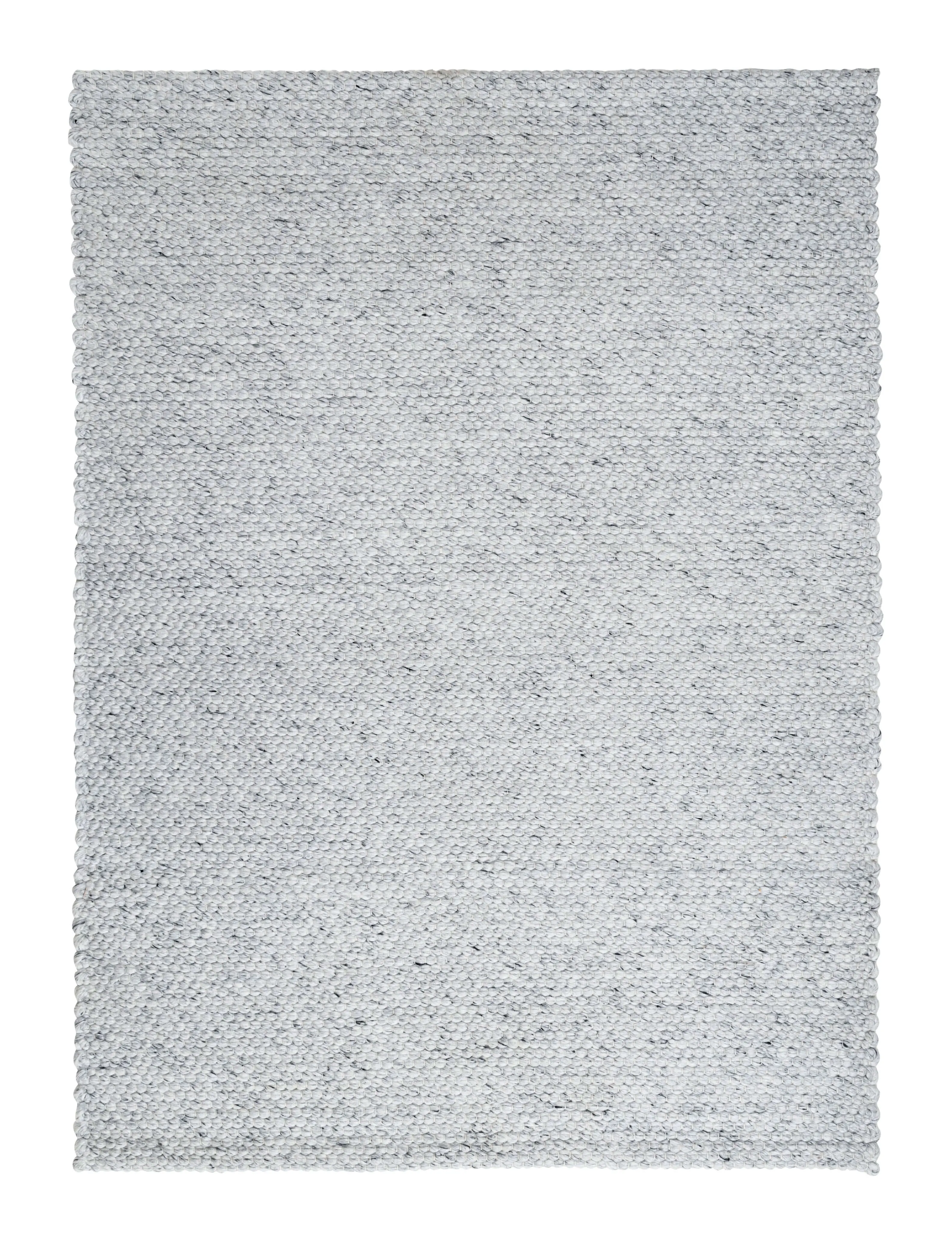 Solid Design Recycled Low Pile Eco Rug | Jaya - Image 7