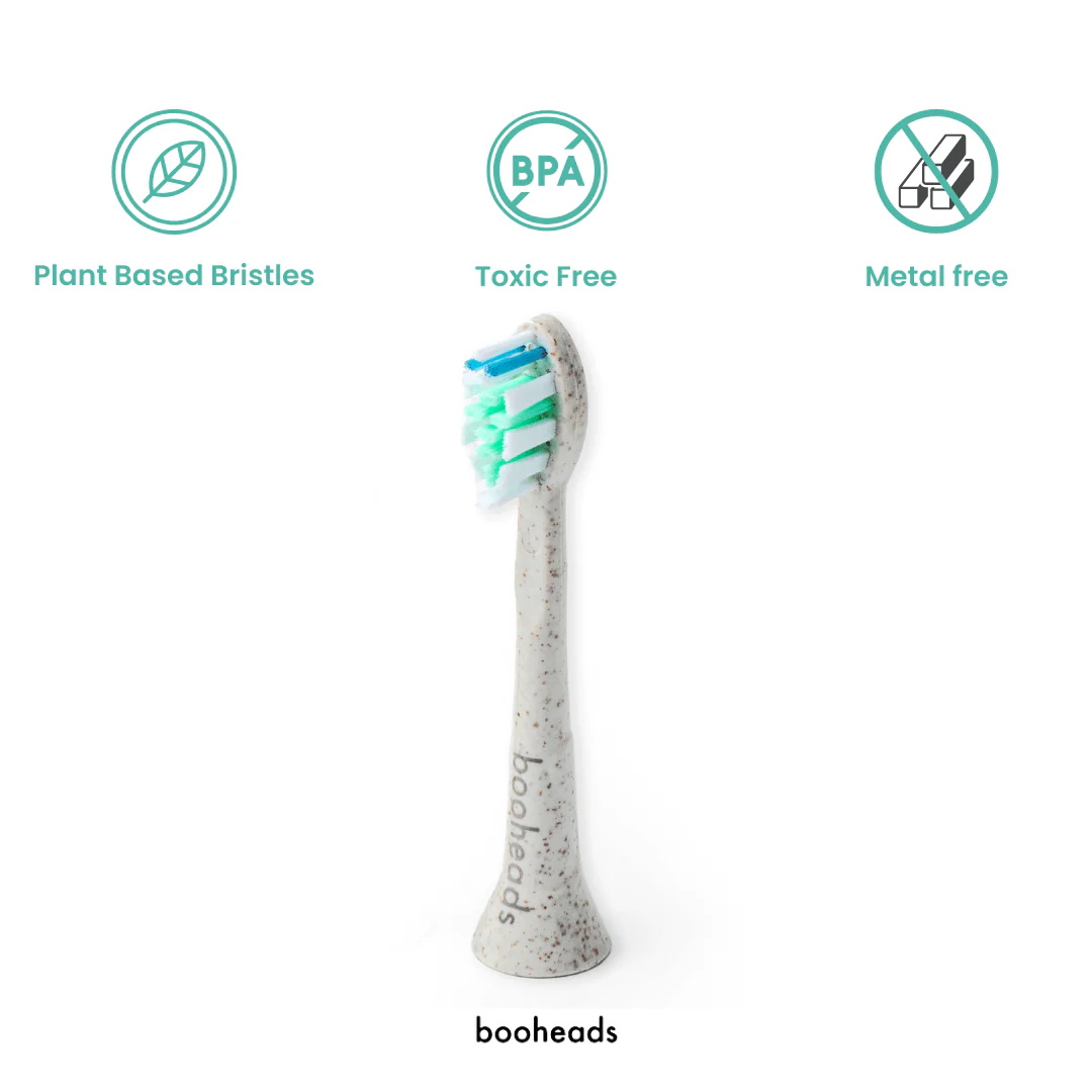 Sonibio - Plant Based Electric Toothbrush Heads Compatible with Sonicare* 4PK - Image 3