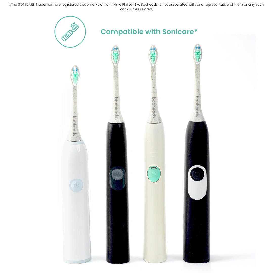 Sonibio - Plant Based Electric Toothbrush Heads Compatible with Sonicare* 4PK - Image 4
