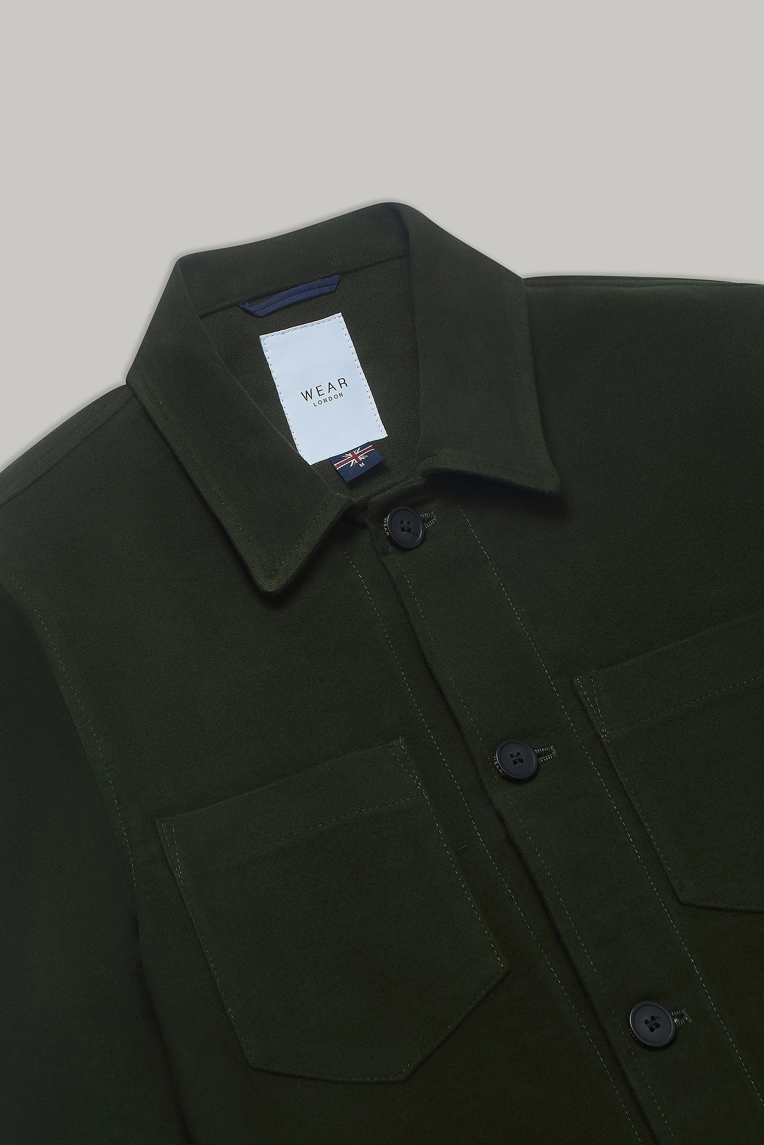 Southend Shacket Unlined - Olive Moleskin - Image 5