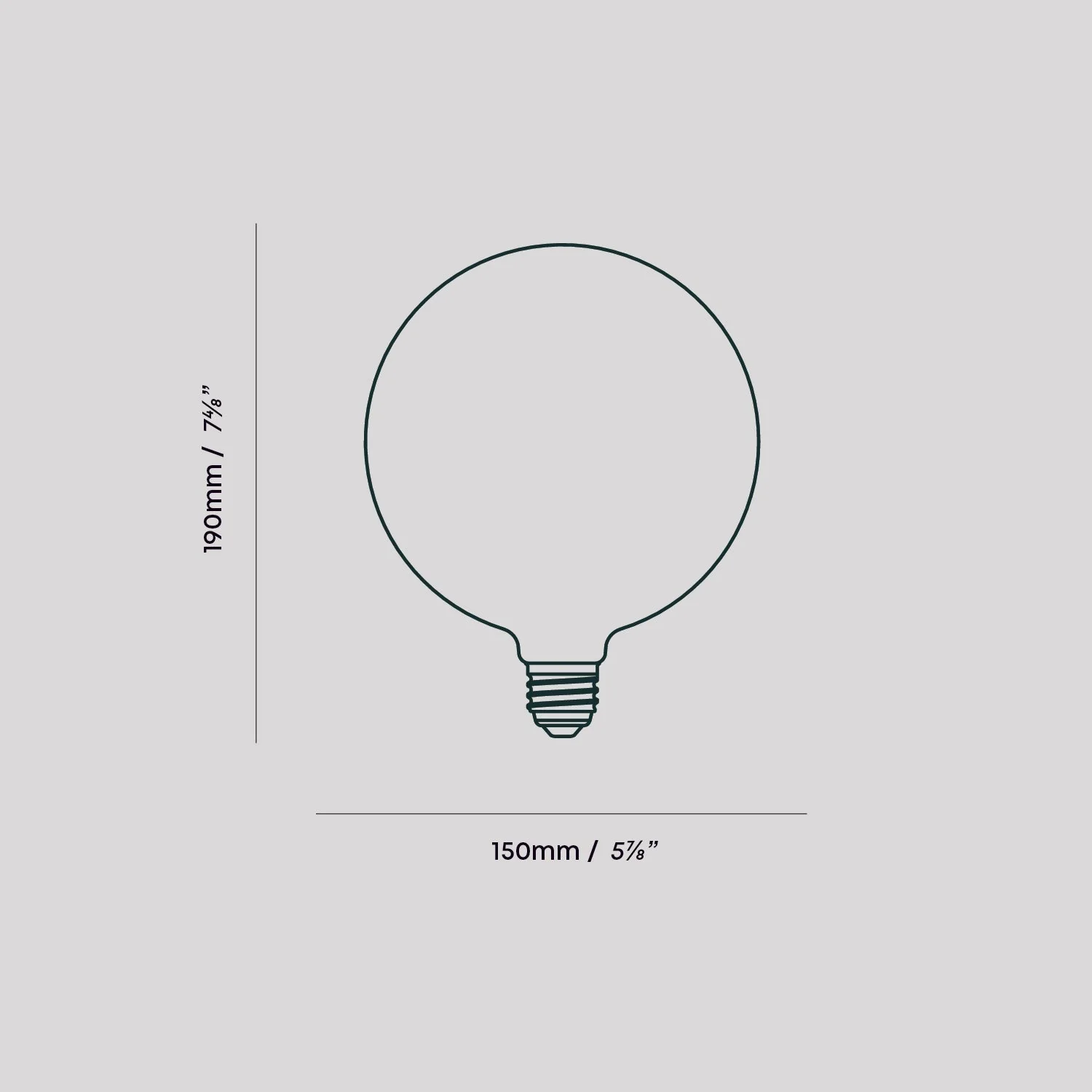 Sphere IV Plug-In Pendant in Graphite - Image 4