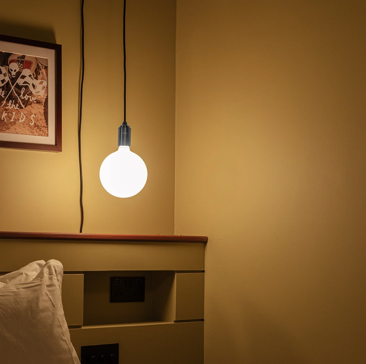 Sphere IV Plug-In Pendant Light in Stainless Steel - Image 2