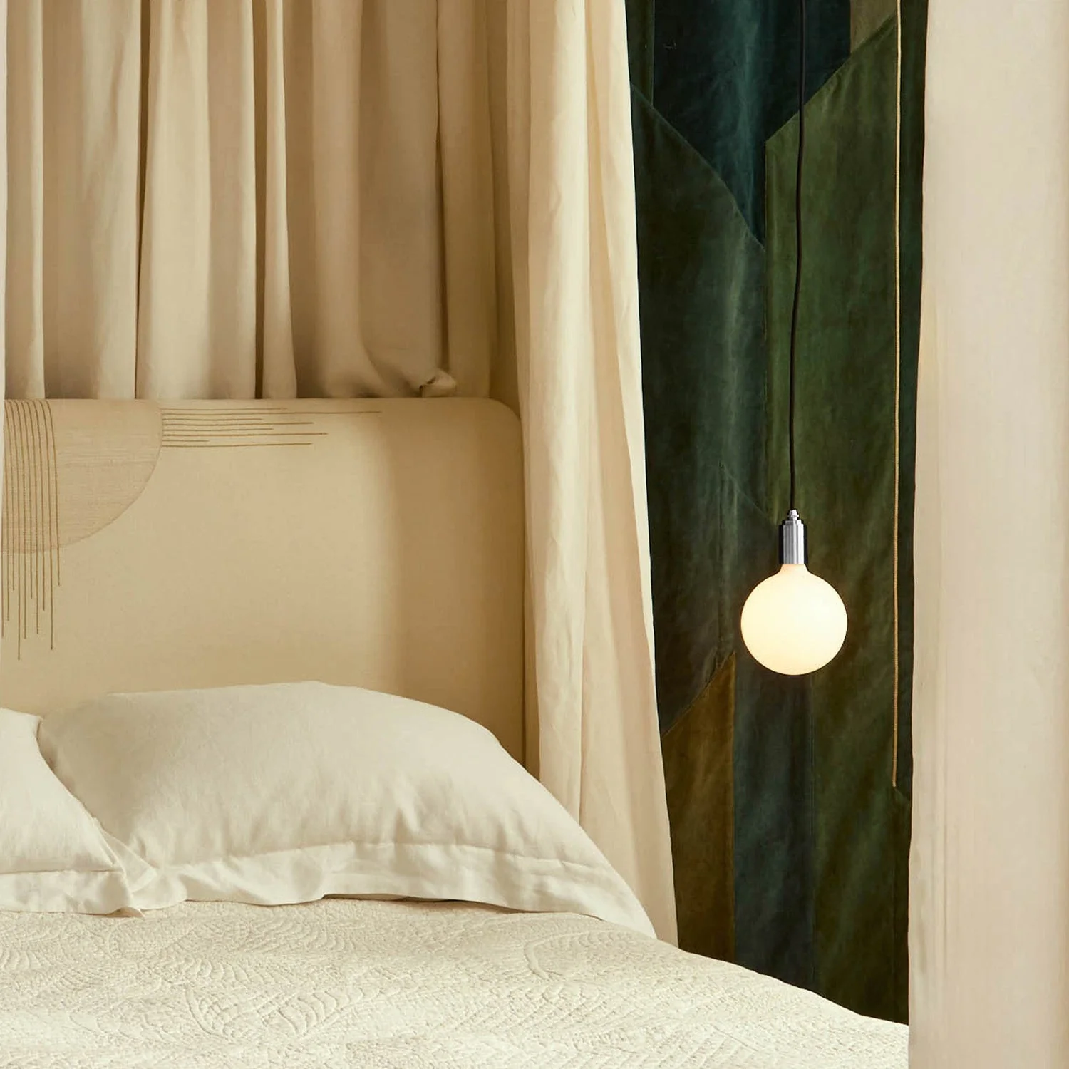 Sphere IV Plug-In Pendant Light in Stainless Steel - Image 3