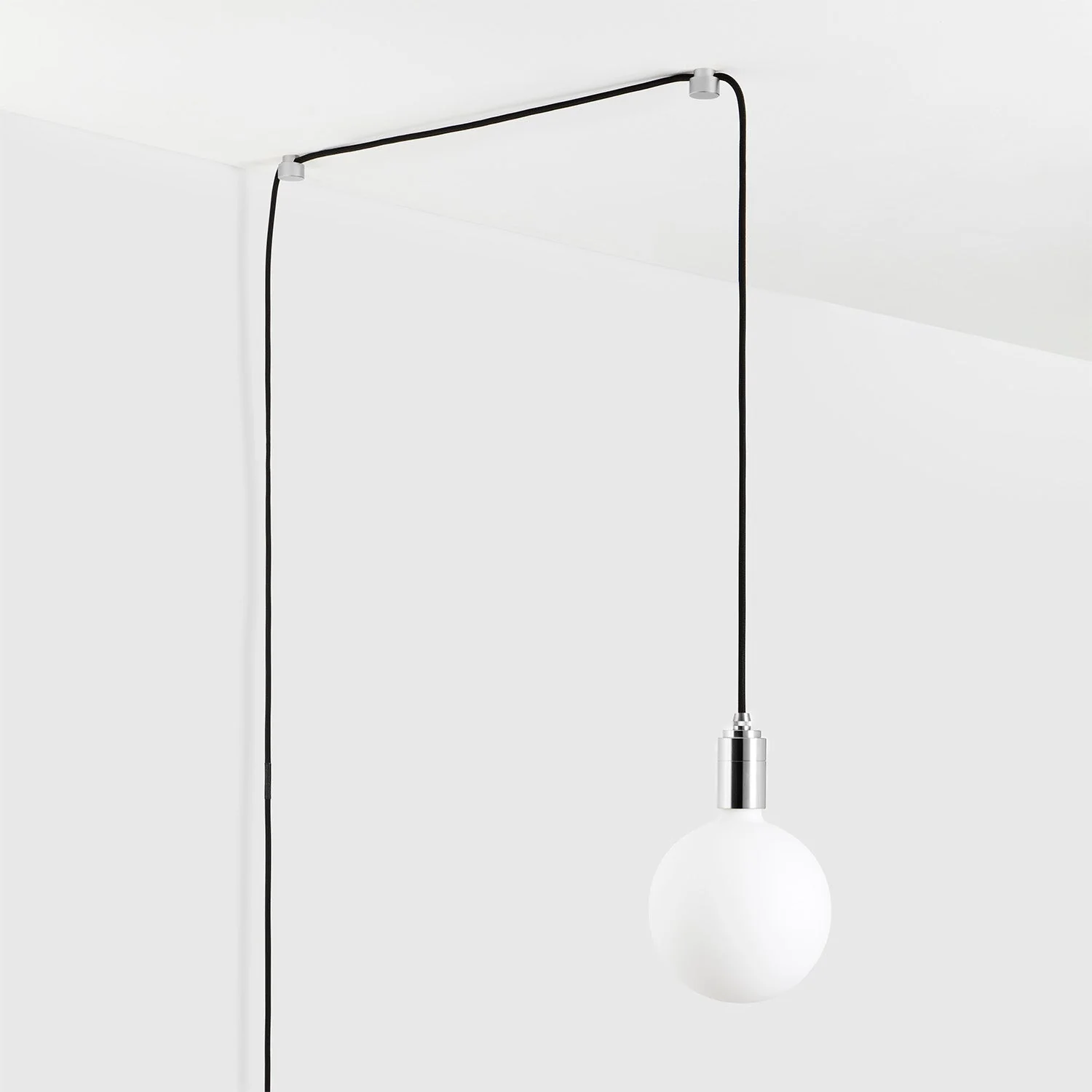 Sphere IV Plug-In Pendant Light in Stainless Steel - Image 7
