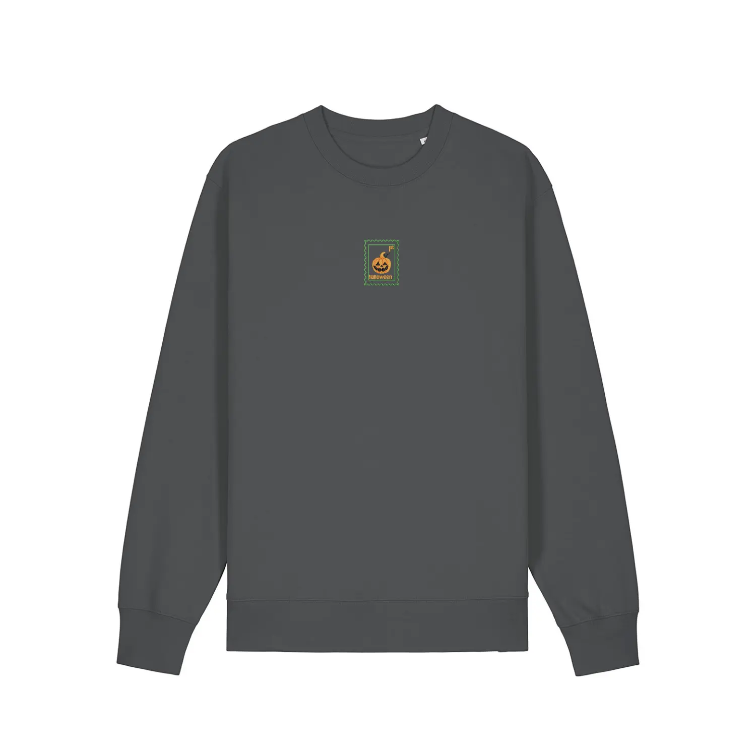 Spooky Pumpkin Sweatshirt - Halloween - Relaxed Fit - Image 4