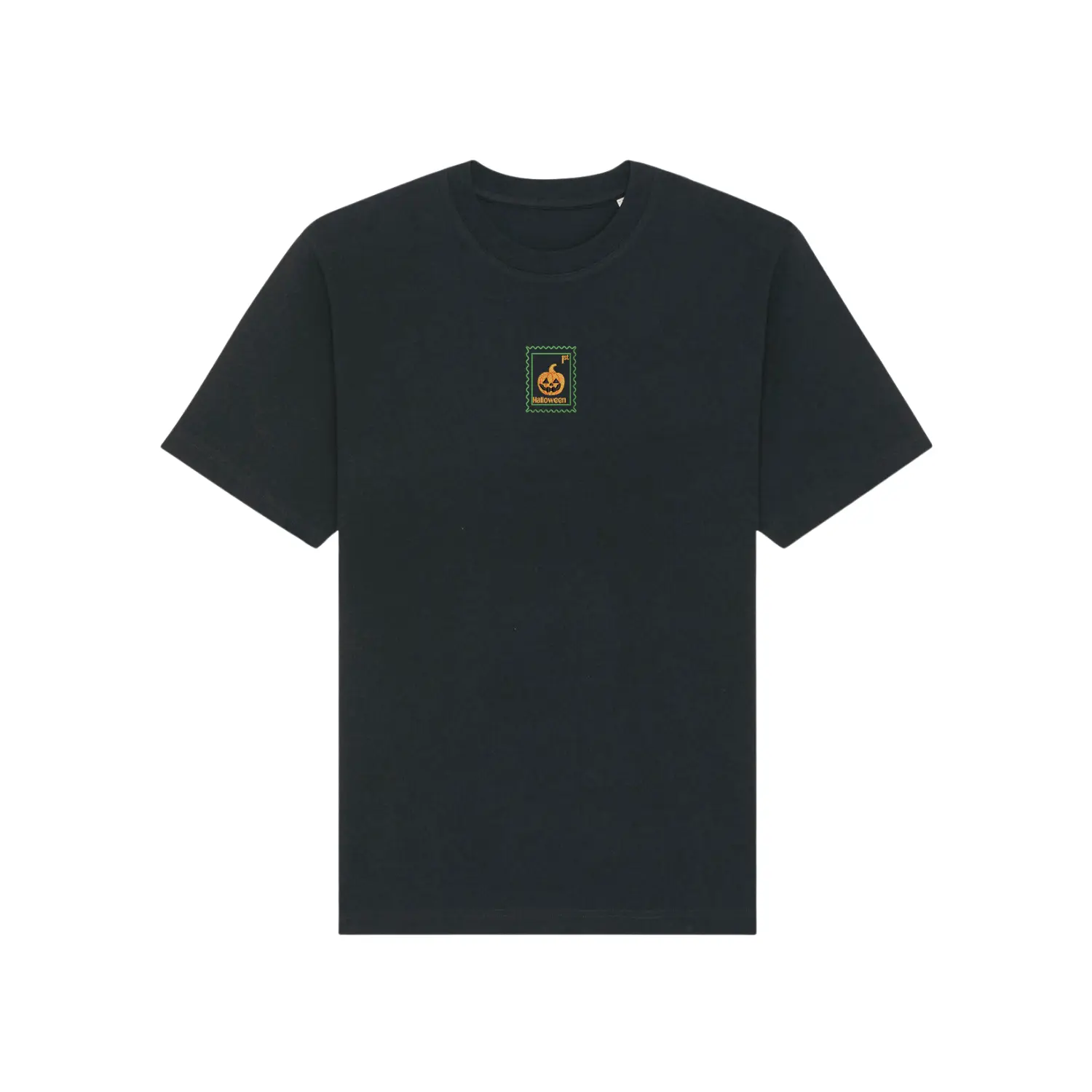 Spooky Pumpkin T-shirt - Halloween - Unisex Relaxed Fit - Image 3