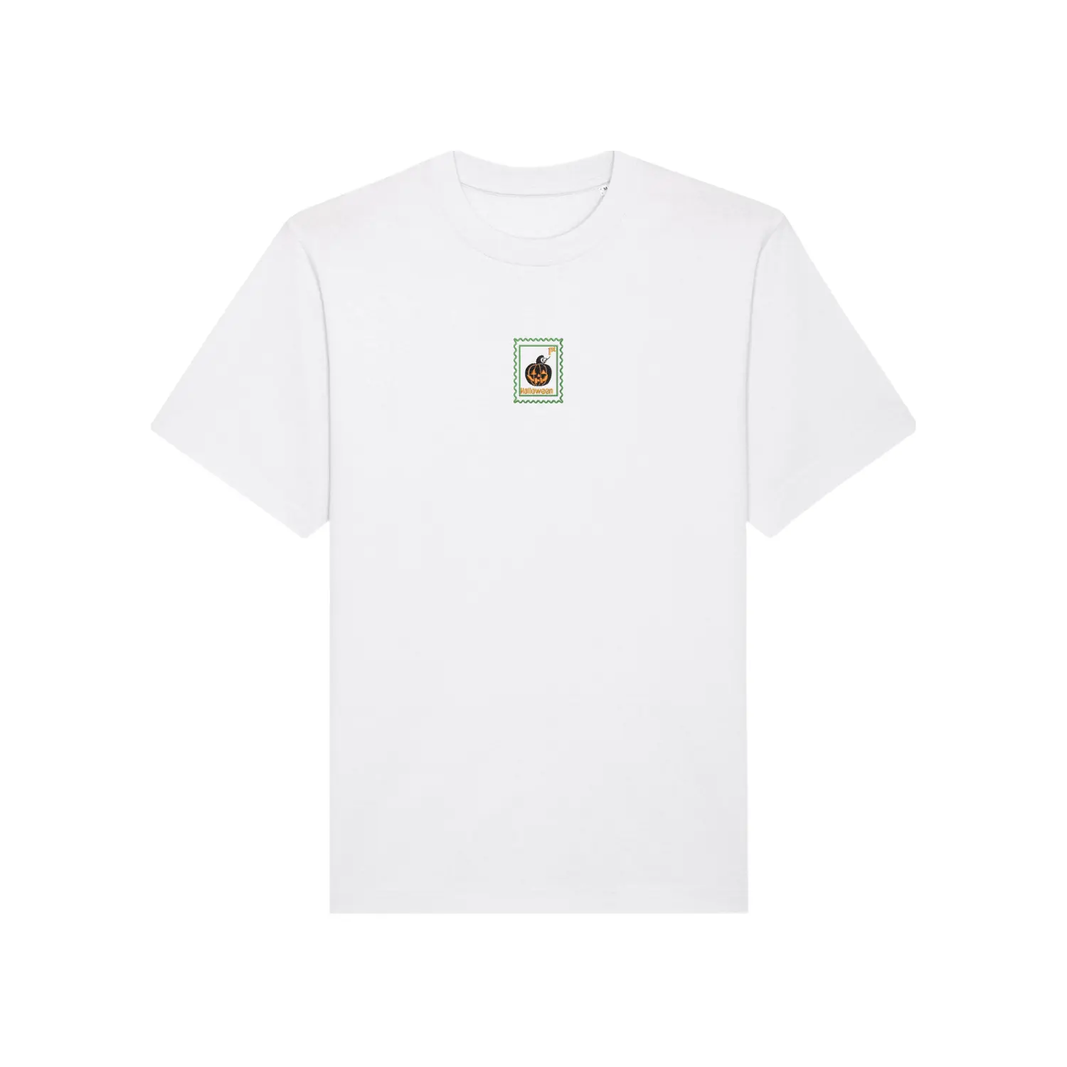 Spooky Pumpkin T-shirt - Halloween - Unisex Relaxed Fit - Image 4