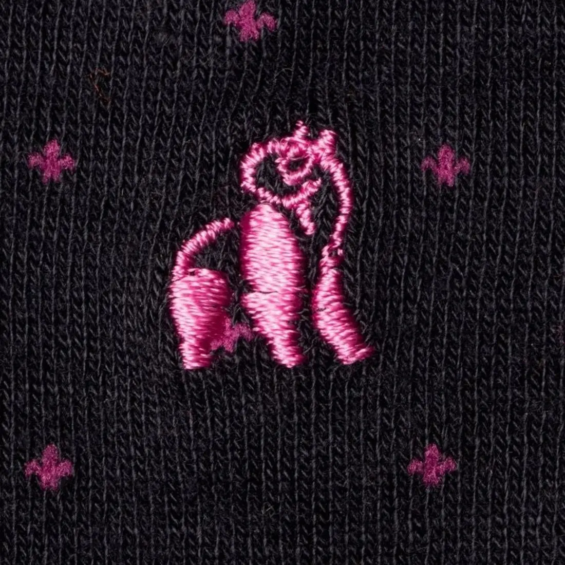Spotted Pink Bamboo Socks - Image 3