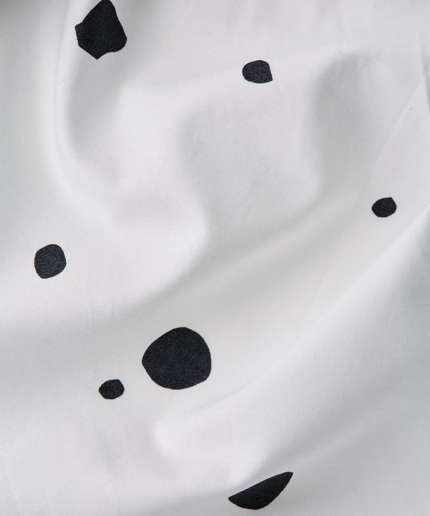 Spotty and Charcoal Tencel Cotton Pillowcase - Image 2