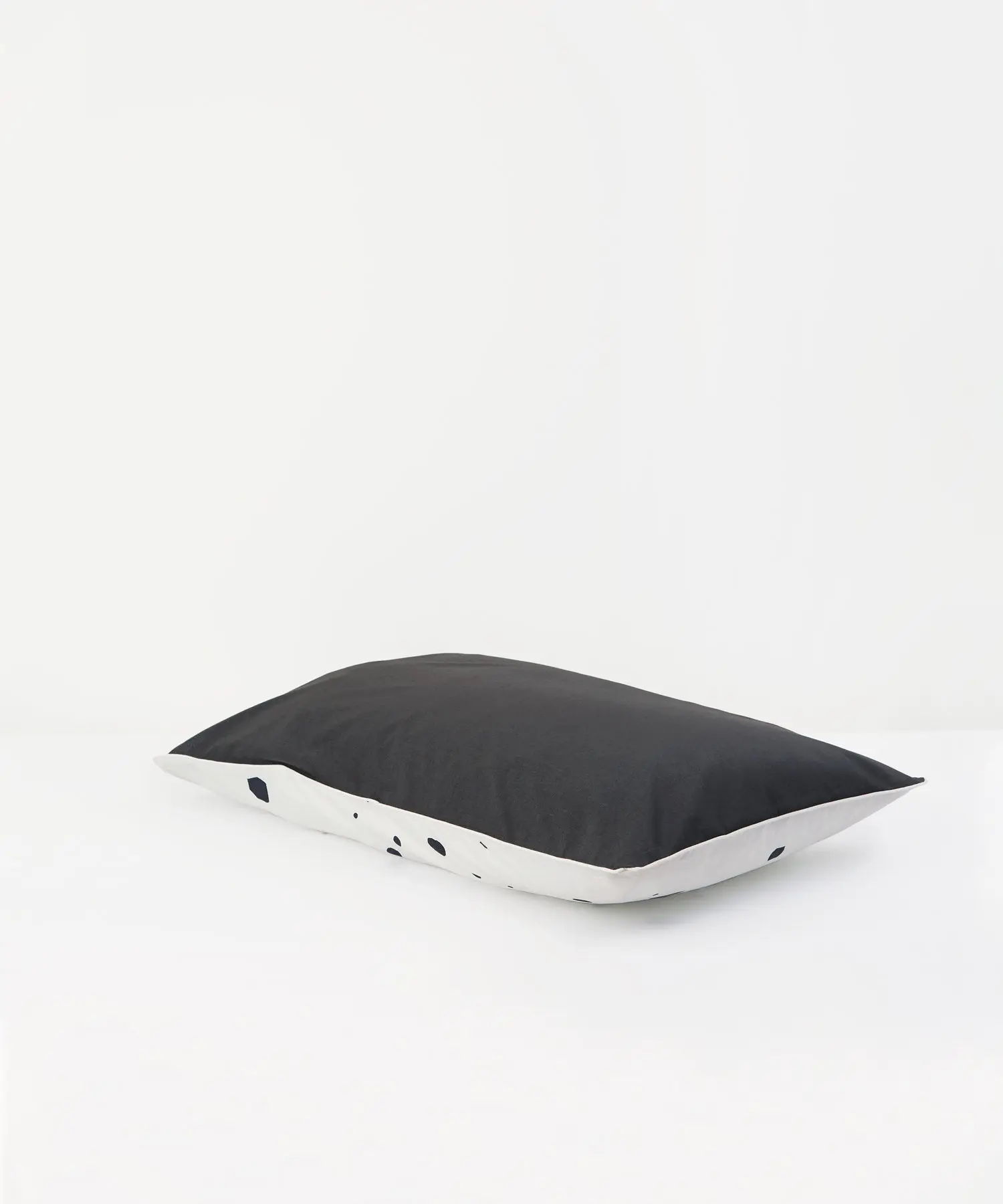 Spotty and Charcoal Tencel Cotton Pillowcase - Image 3