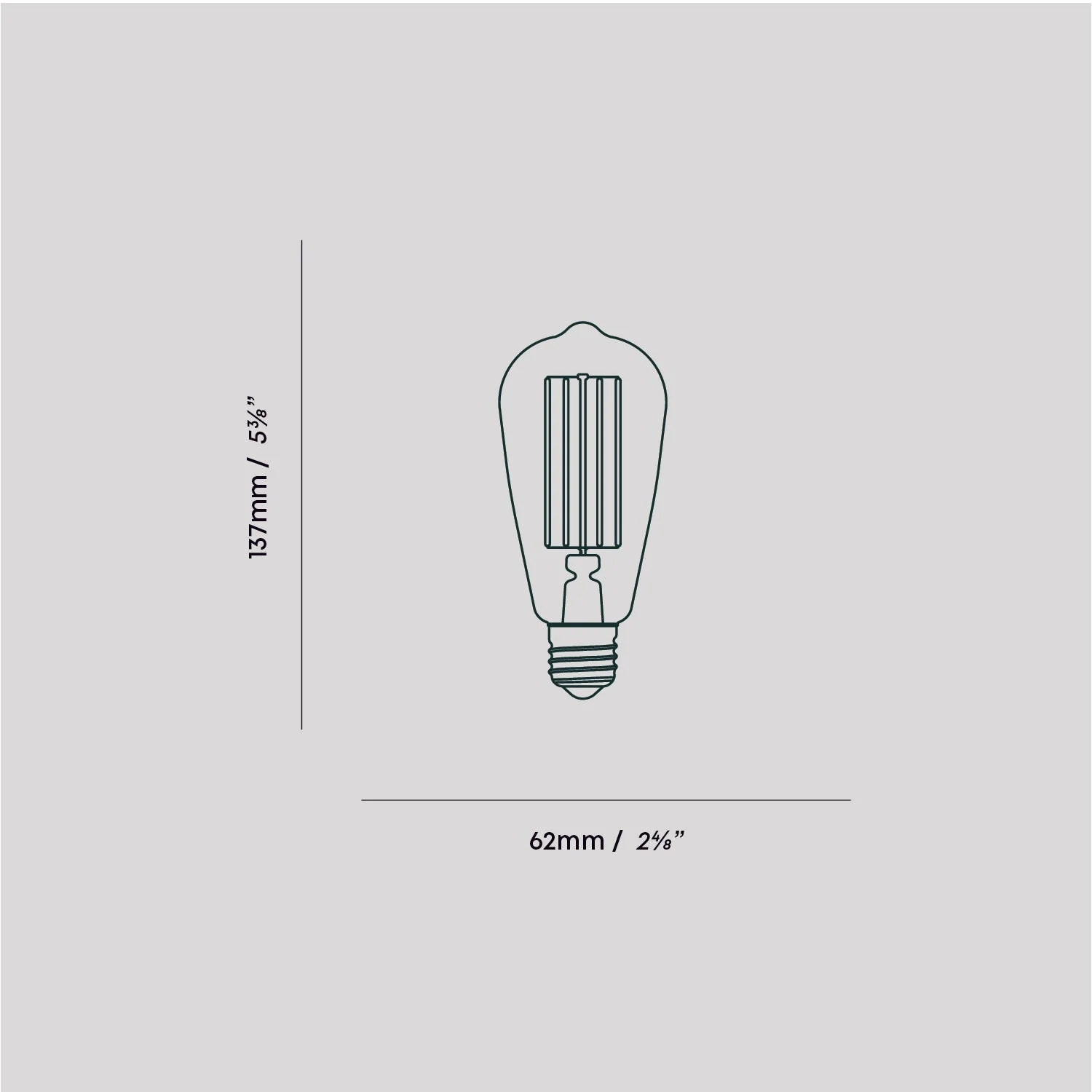 Squirrel Cage Plug-In Pendant in Graphite - Image 4