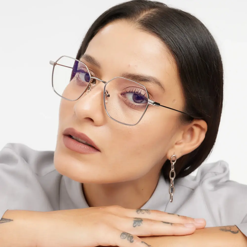 Steel Grey Trastevere Glasses - Image 2