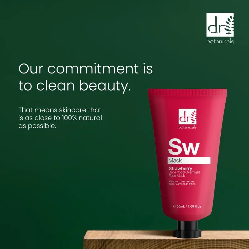Strawberry Overnight Face Mask 50ml - Image 3