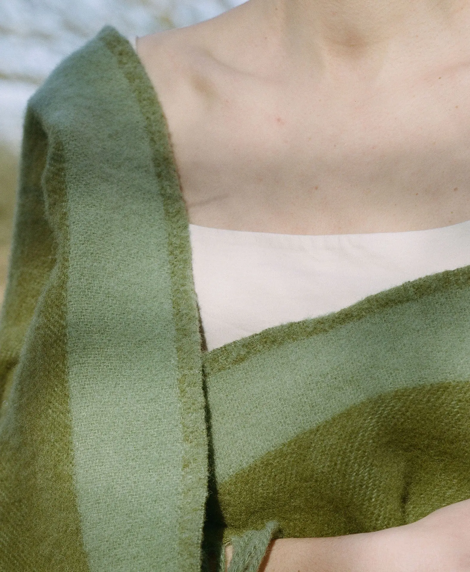STREAM Moss Green Blanket - Image 6