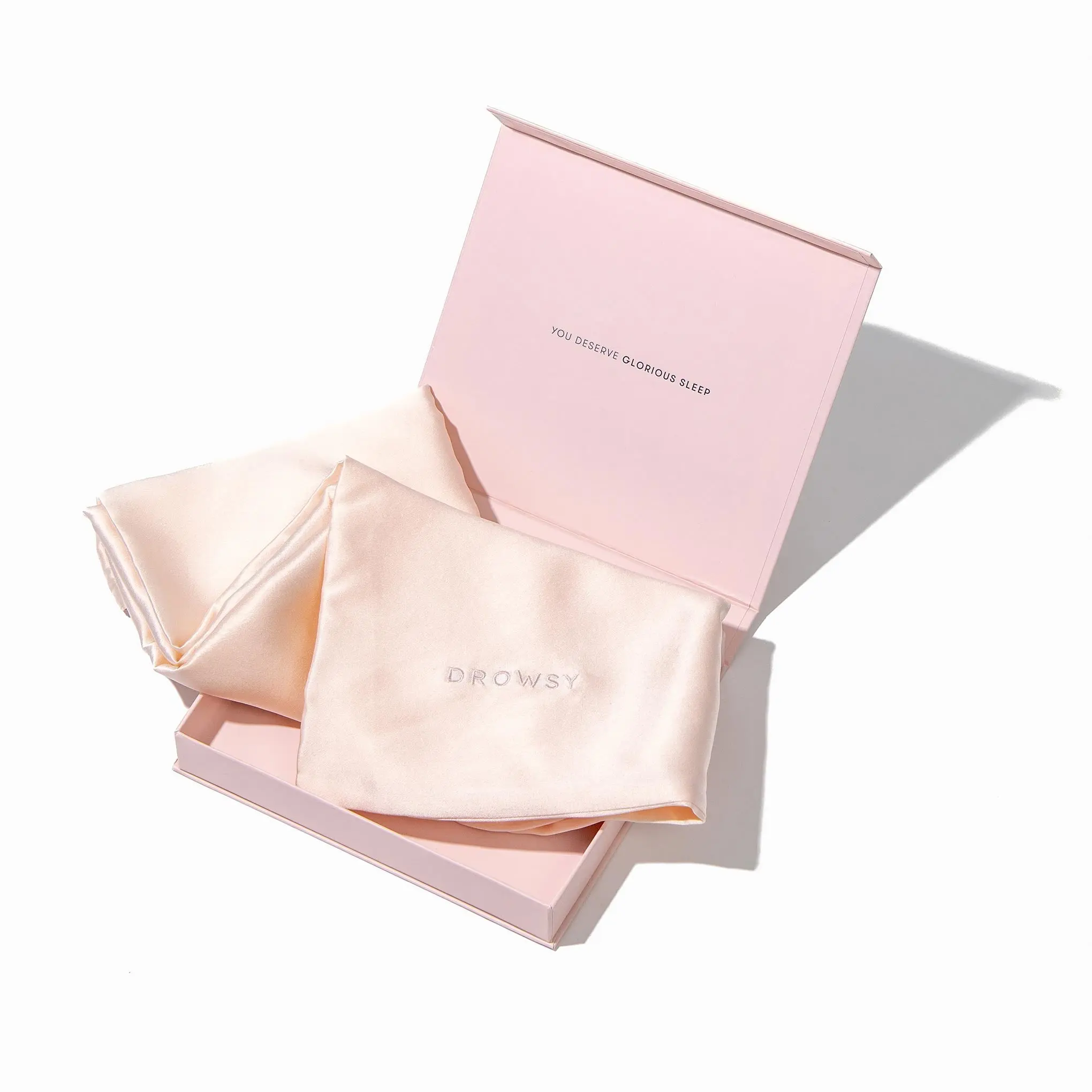Sunset Pink Silk Pillowcase - Image 7