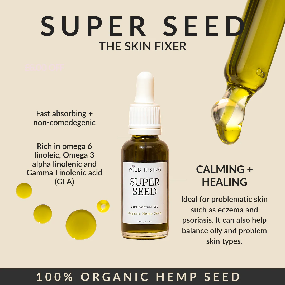 Super Seed - Hemp Seed Face Oil - Image 4