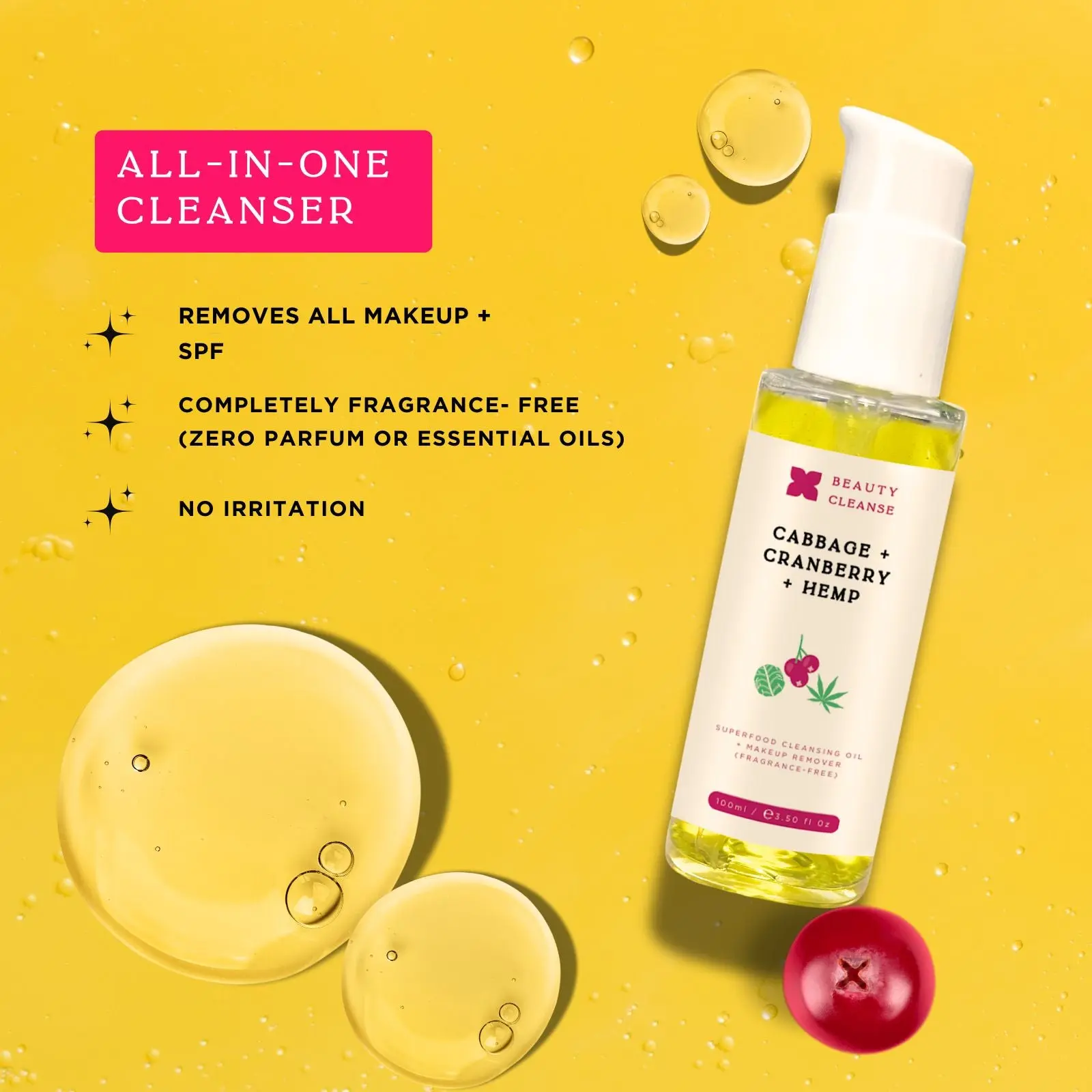 Superfood Cleansing Oil & Makeup Remover - Image 3