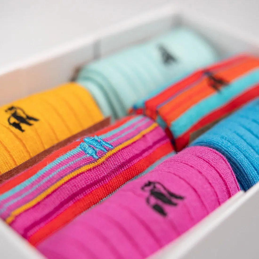Superior Style Sock Box - 6 Pairs of Bamboo Socks (His) - Image 7