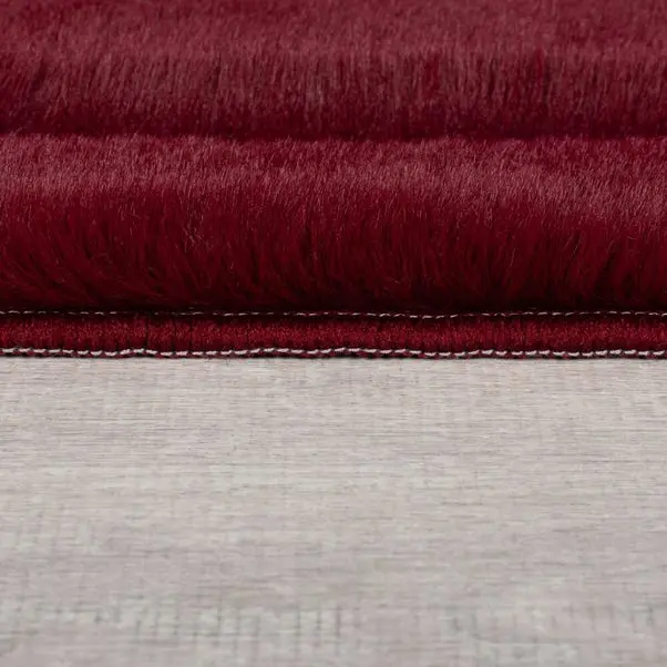 Supersoft Lush Geometric Faux Fur Arch Rug - Image 19