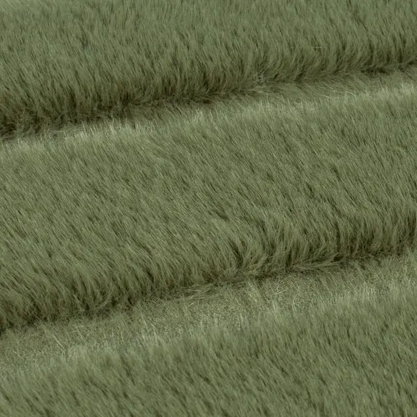 Supersoft Lush Geometric Faux Fur Arch Rug - Image 22
