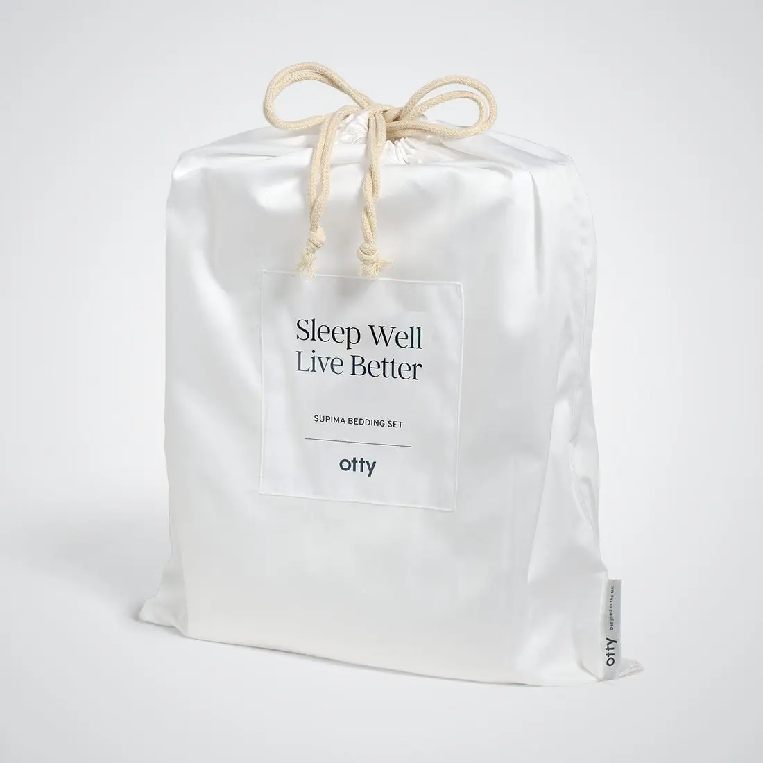 OTTY Supima Cotton Duvet Cover & Pillow Case Set - Image 3