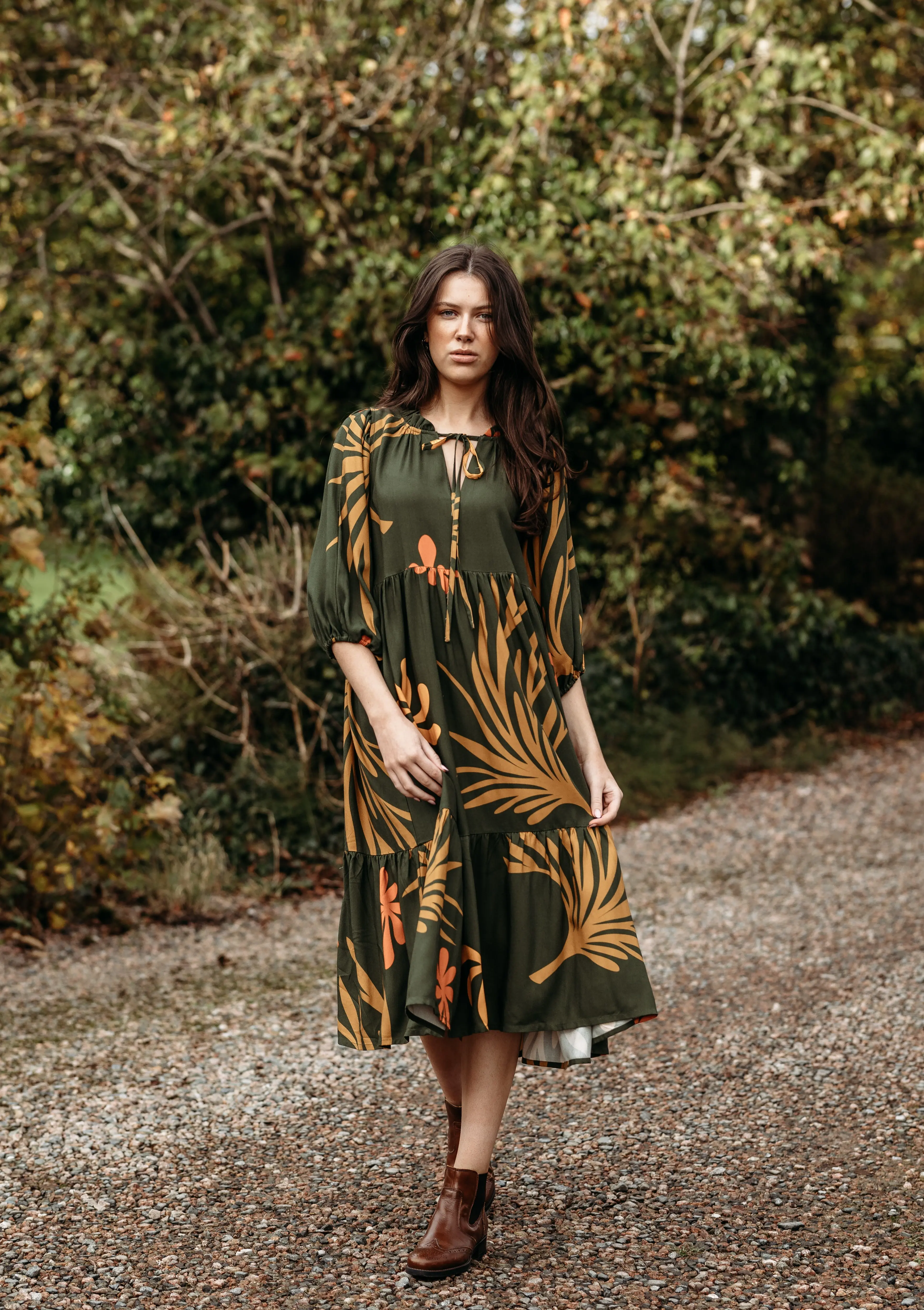 Surya Jungle Print Dress - Image 6