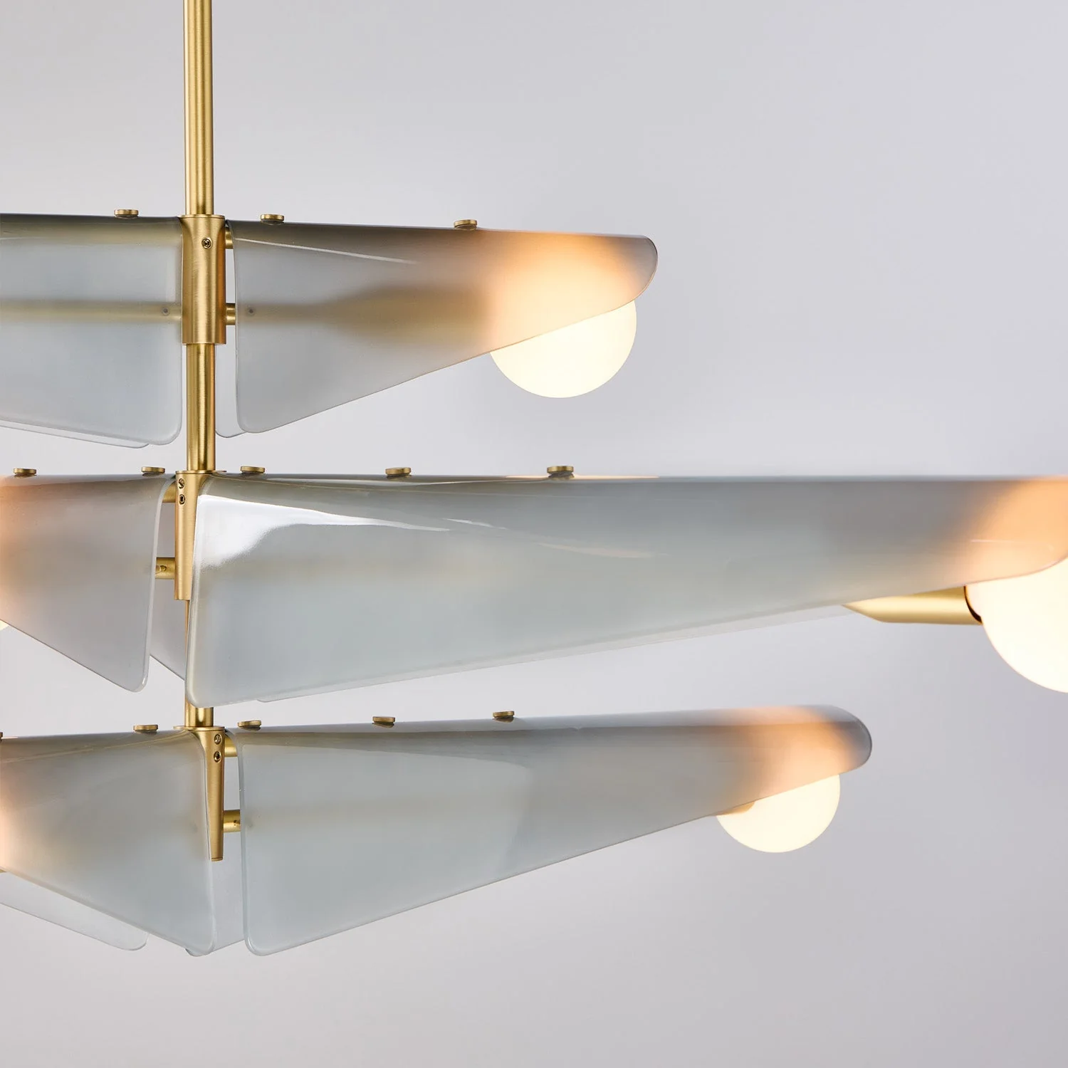 Sycamore Chandelier 3 Tiers in Dawn Grey - Image 6