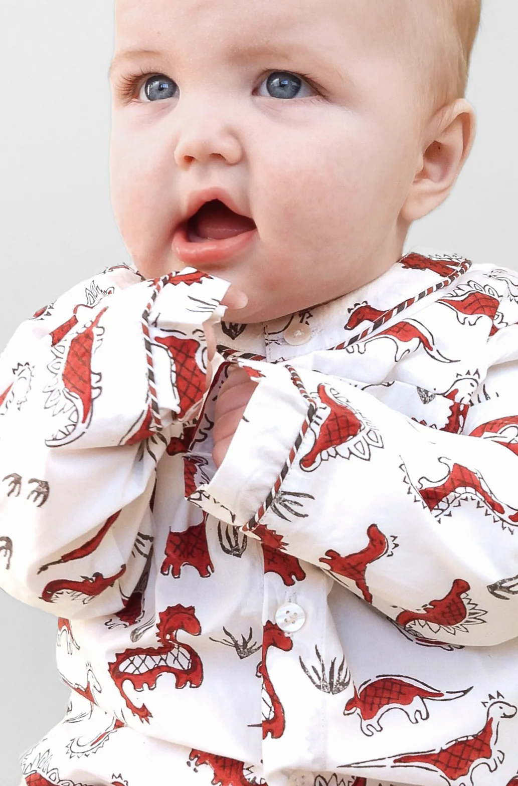 tag-a-saurus tales - organic cotton baby pyjama set - Image 3