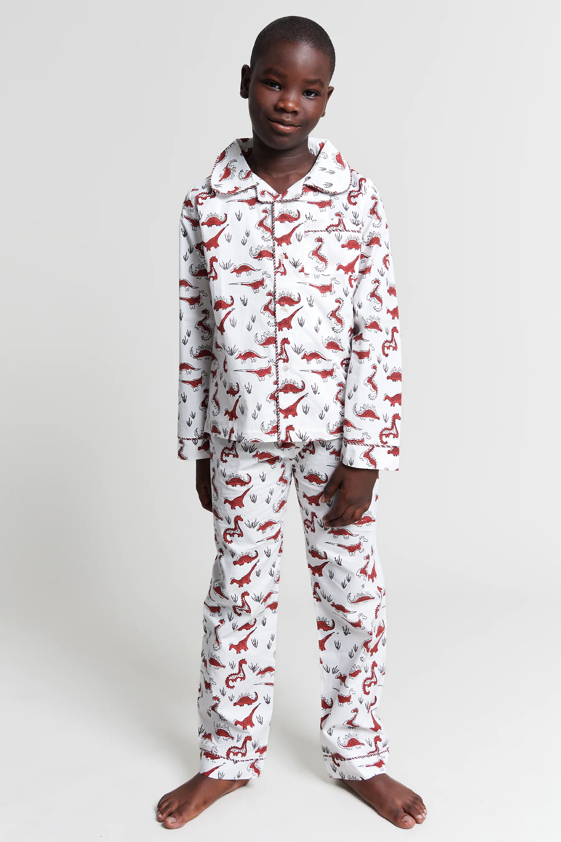 tag-a-saurus tales Kids Organic Cotton Pyjama Trouser Set