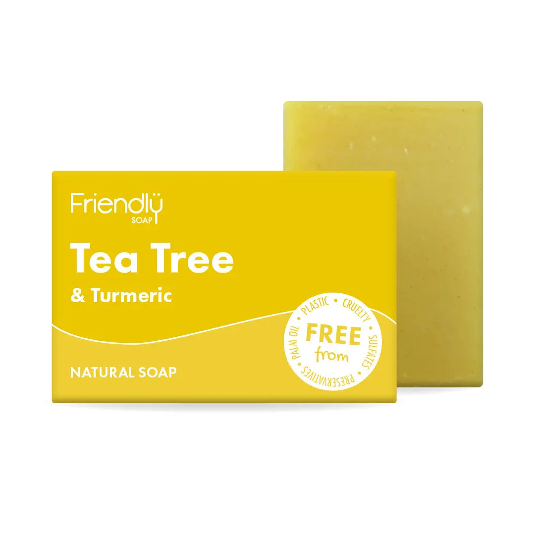 Tea Tree & Turmeric Natural Soap - Image 4
