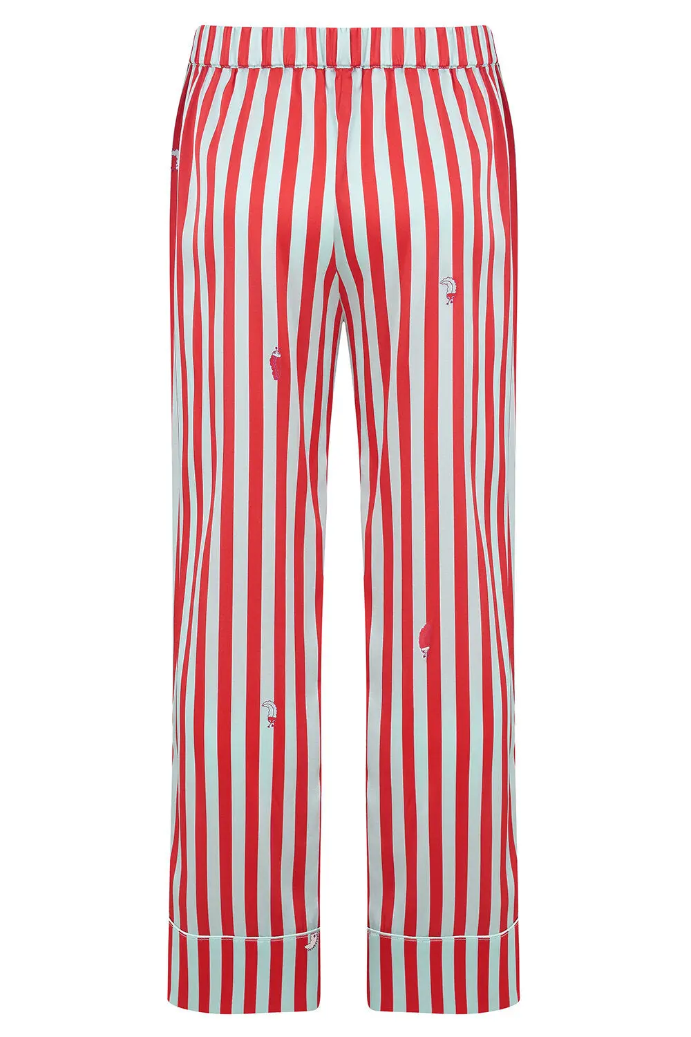 Teddy Ladybird Stripe Boys Silk Pyjama Set - Image 10