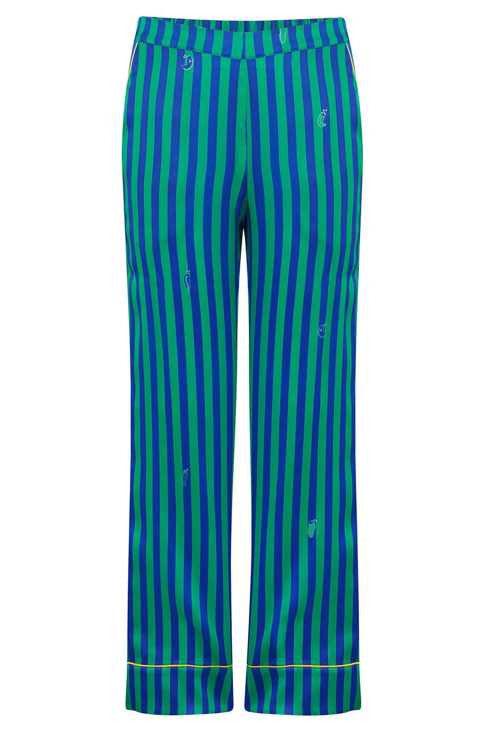 Teddy Rainforest Stripe Boys Silk Pyjama Set - Image 9