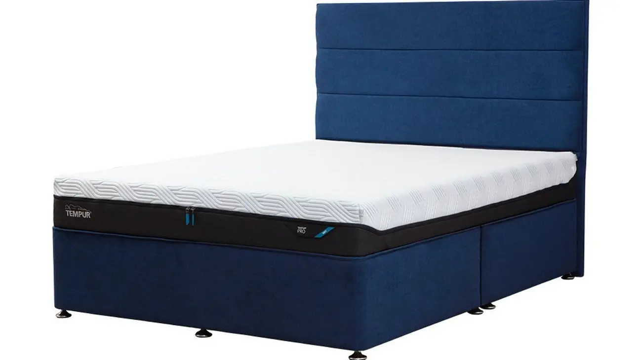 Tempur Buckingham Divan No Drawers Venice Marine – Classic Bed Base