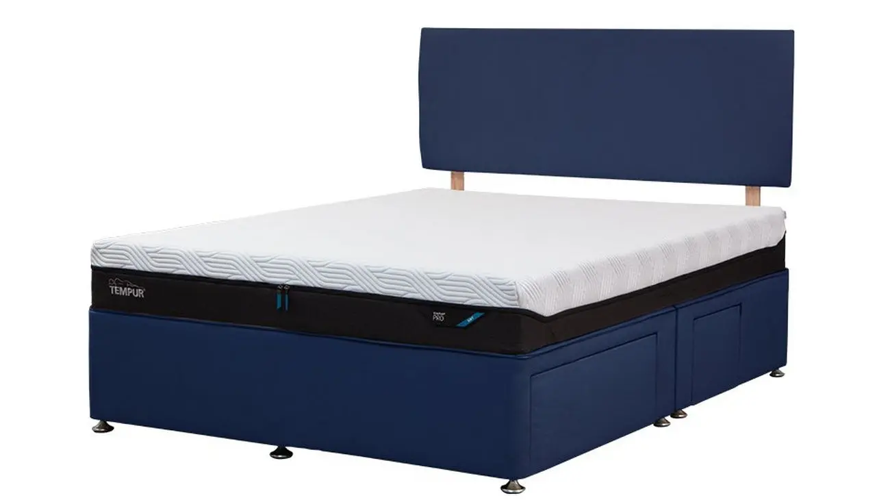 Venice Marine Tempur Buckingham Drawer Divan 2 Drawers