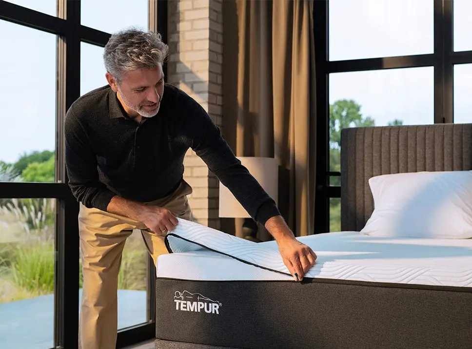 TEMPUR PRO Plus SmartCool Mattress – 25cm, Cooling Cover, 4 Feels - Image 5