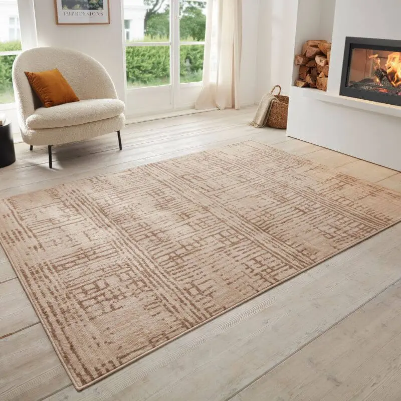 Terrain Designer Shortpile – Modern Geometric Rug - Image 12